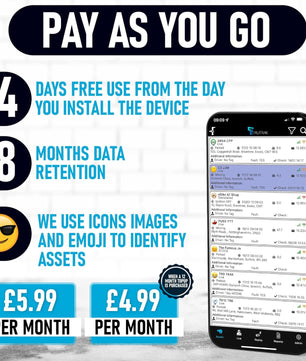 TruTrak Pro FMB020 GPS Tracker PAYG