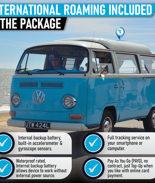 TruTrak Pro FMT300 4G GPS Tracker PAYG