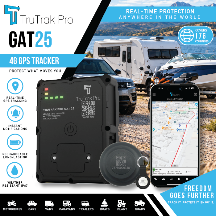 TruTrak Pro GAT25 4G Magnetic GPS Tracker