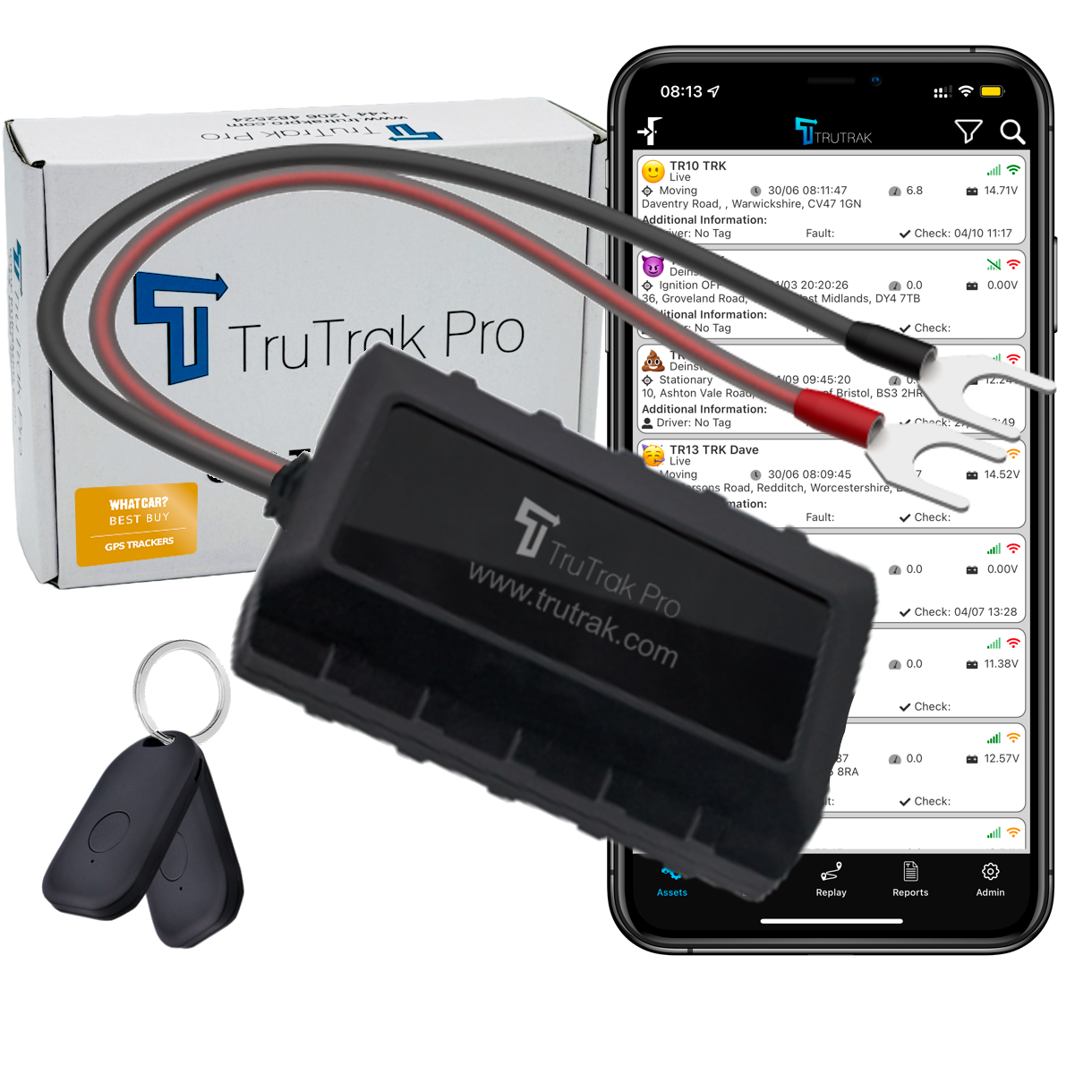 TruTrak Pro GV57 GPS Tracker PAYG Refurbished
