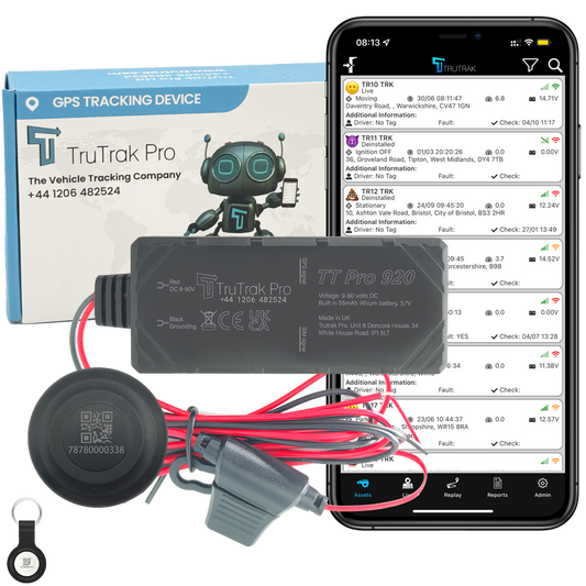 TruTrak Pro TT Pro 920 With Tag 4G GPS Tracker PAYG